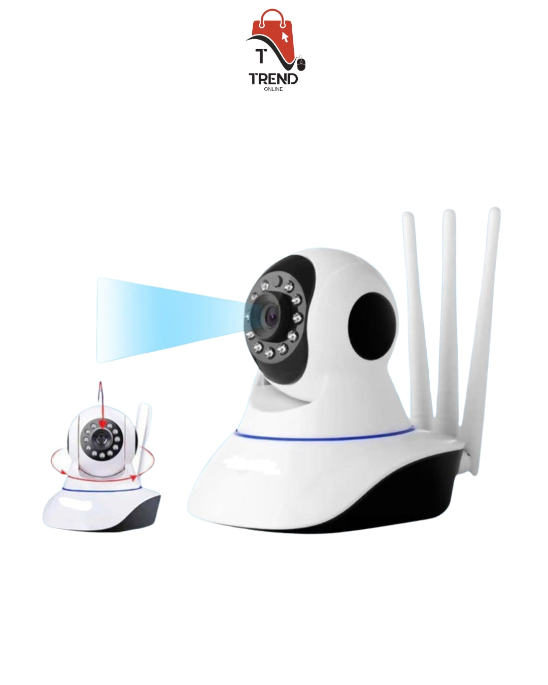 Kamerë Sigurie me 3 Antena – 3MP HD WiFi